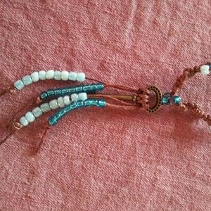 Bohemian style handmade necklace